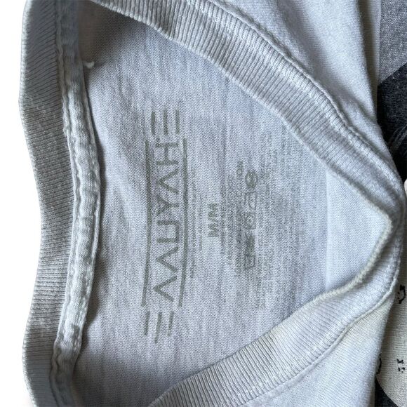 Aaliyah Graphic T-Shirt Women’s 1X White Short Sleeve Crew Neck Soft Cotton - Picture 3 of 5